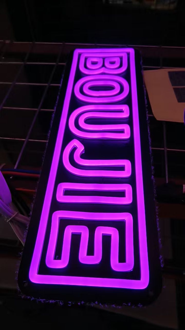 Custom Number Plate Neons