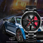 Mustang GT500 Endless Spinning Wheel Watch