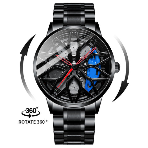 AMG Endless Spinning G63 Wheel Watch