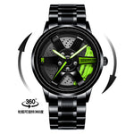 TE37 Spinning Endless Weekends Wheel Watch