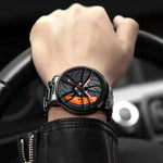 Audi Endless Spinning RS6 Wheel Watch