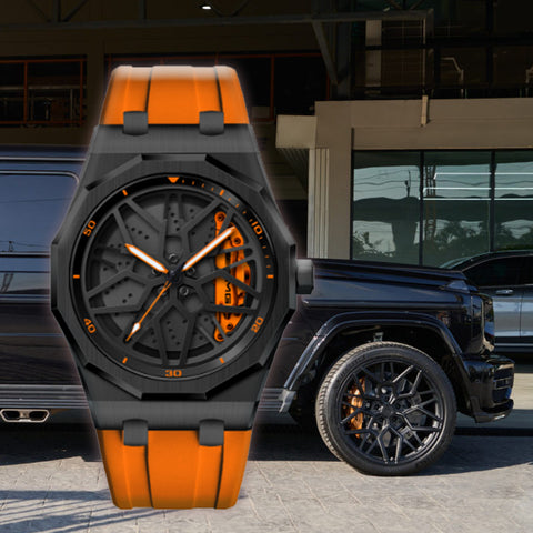 AMG Endless Spinning G55 Wheel Watch