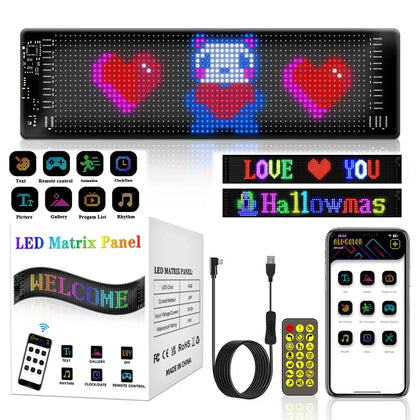 Endless Weekends LED Matrix Flex Car Sign