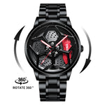 Cadillac CT5 Endless Spinning Wheel Watch