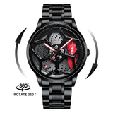 Cadillac CT5 Endless Spinning Wheel Watch