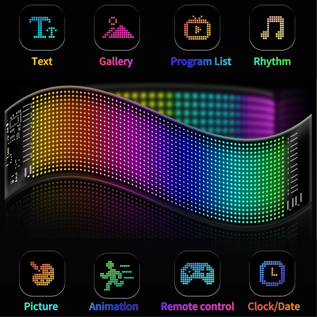 Endless Weekends LED Matrix Flex Car Sign