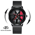 Mustang GT500 Endless Spinning Wheel Watch