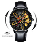 Lamborghini Huracan Endless Spinning Wheel Watch