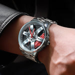 Endless Weekends Wheel Watch TE37 Slim Line (Non-Spinning)