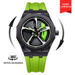 Audi Endless Spinning Case RS7 Wheel Watch