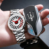 Lincon Style Endless Wheel Watch