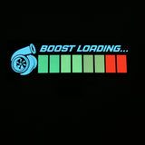Boost Loading LED Glow Electric Light Sticker