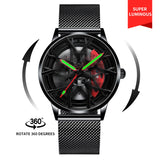 BMW Endless Spinning M8 Wheel Watch