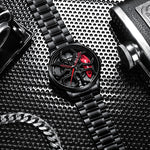 Lamborghini Aventador Endless Wheel Watch
