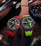 Audi Endless Spinning Case RS7 Wheel Watch