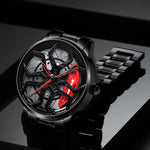 Lamborghini Aventador Endless Wheel Watch