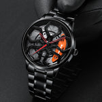 Lamborghini Aventador Endless Wheel Watch