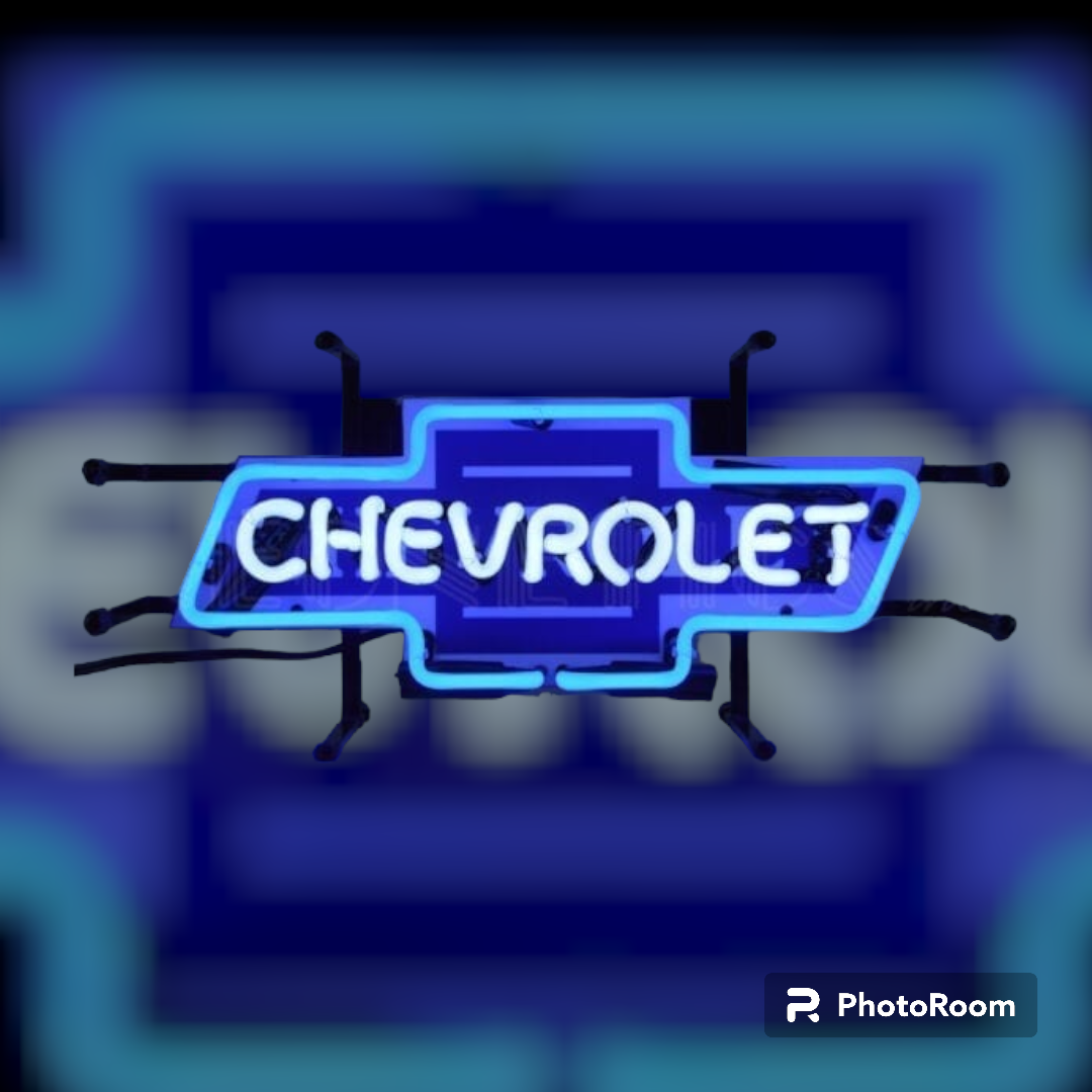 CHEVROLET BOWTIE JUNIOR NEON SIGN