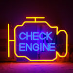 Check Engine Car NEON Light