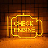 Check Engine Car NEON Light