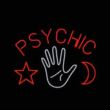 Endless Weekends PSYCHIC Real Glass Tube Neon 17X14"