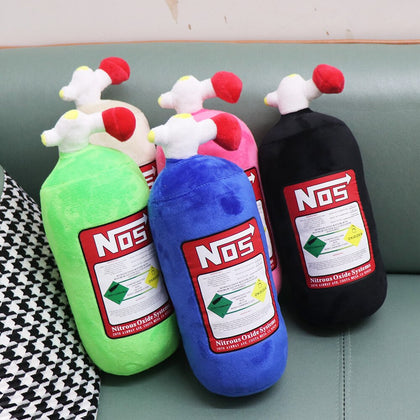 NOS Bottle Plush Pillow