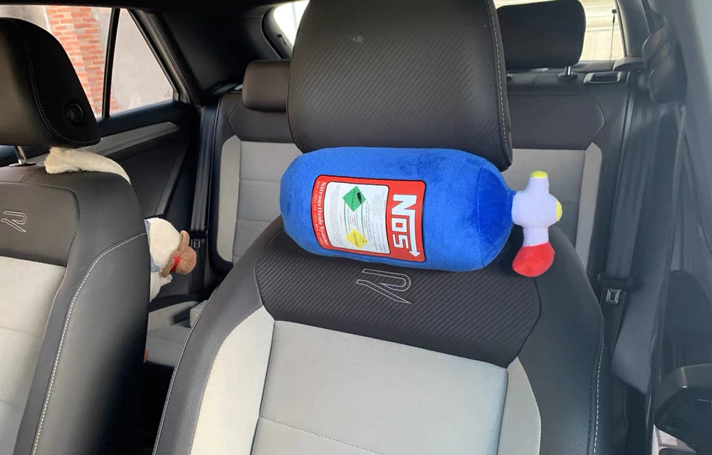 NOS Bottle Plush Pillow