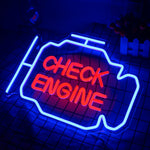 Check Engine Car NEON Light