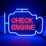 Check Engine Car NEON Light