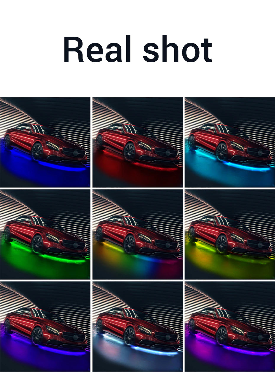 Underglow Car LED RBG Lights Flexible