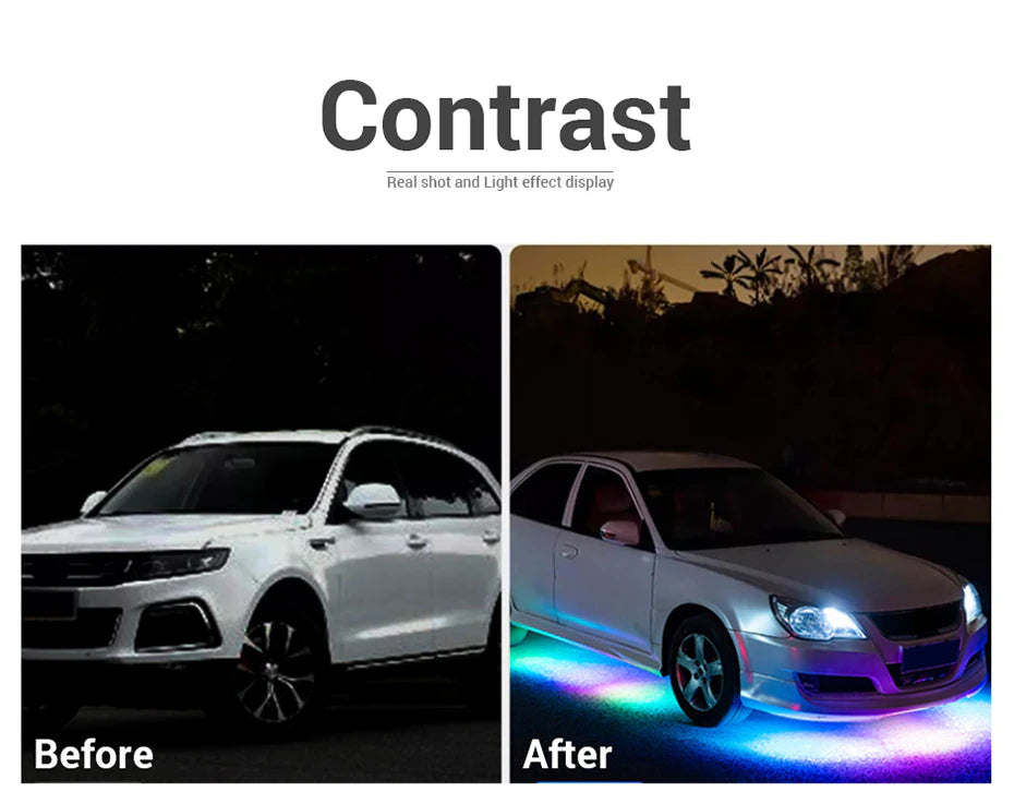 Underglow Car LED RBG Lights Flexible