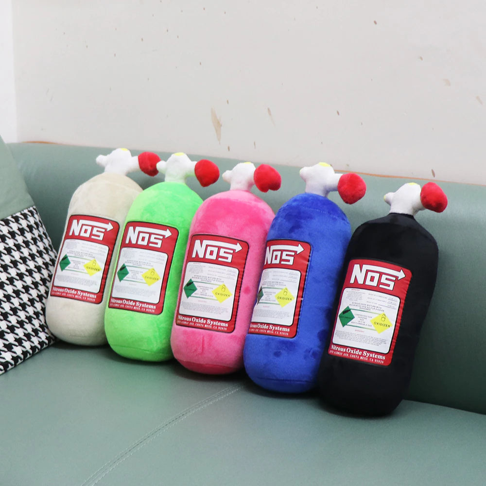 NOS Bottle Plush Pillow