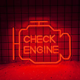 Check Engine Car NEON Light