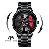 Mustang GT500 Endless Spinning Wheel Watch