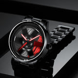 TE37 Spinning Endless Weekends Wheel Watch