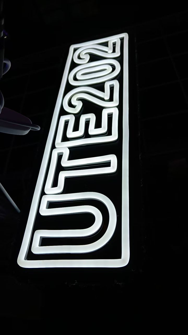 Custom Number Plate LED Neon