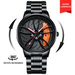 Audi Endless Spinning RS6 Wheel Watch