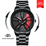 Audi Endless Spinning RS6 Wheel Watch