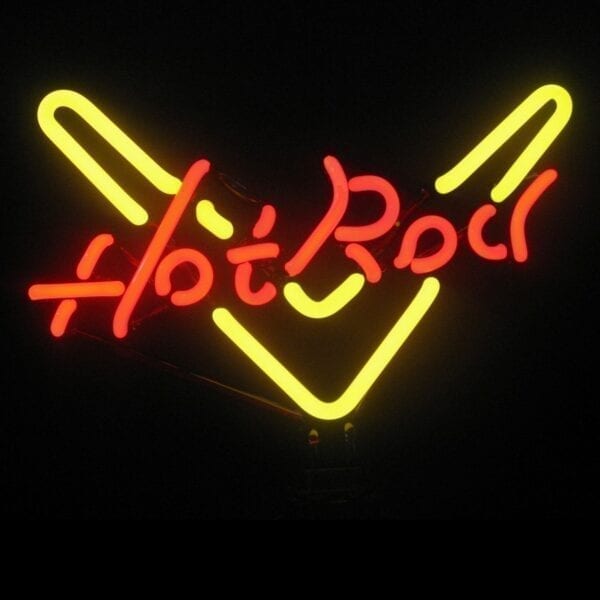 HOT ROD SCULPTURE NEON SIGN