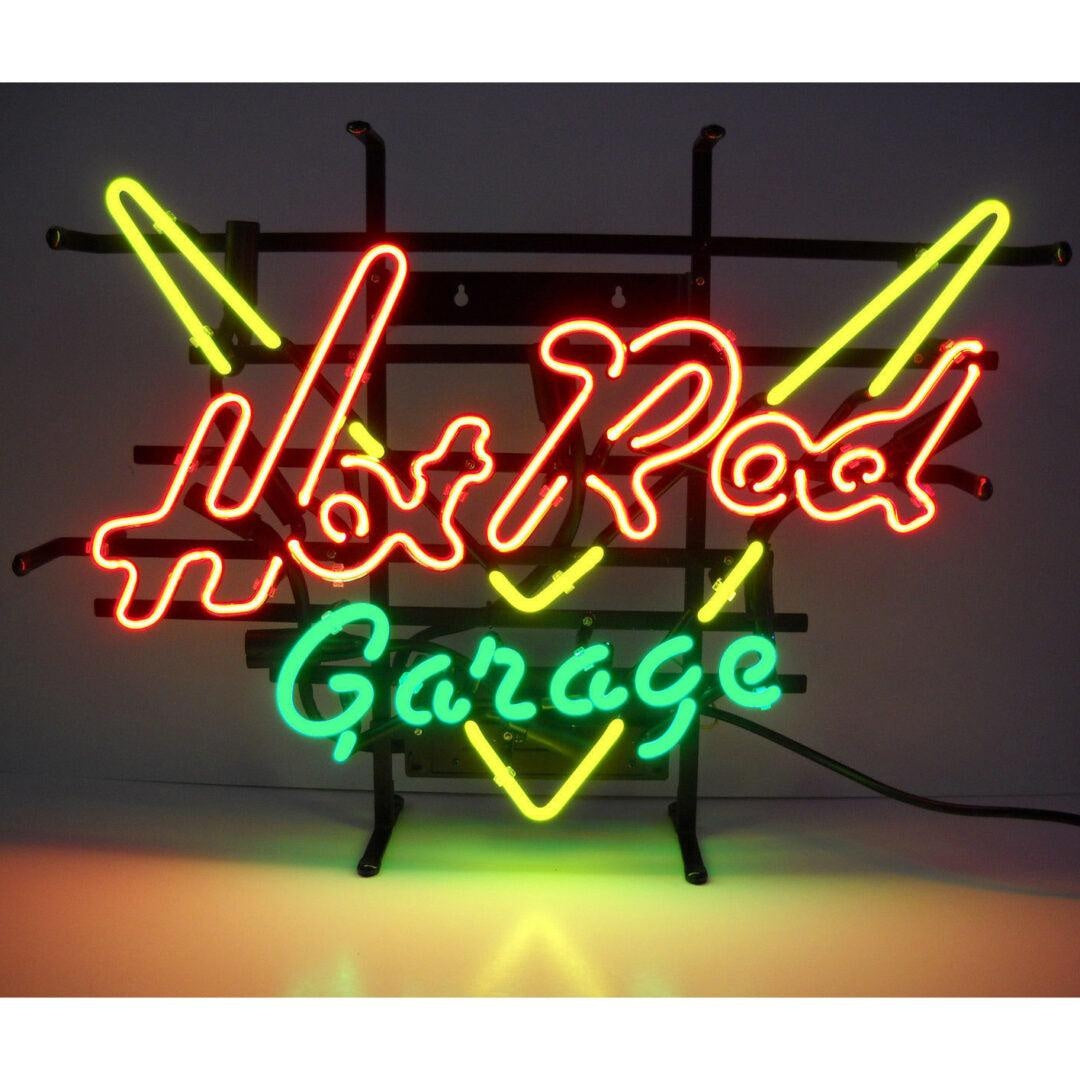 HOT ROD GARAGE NEON SIGN