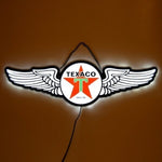 TEXACO WINGS LED SIGN